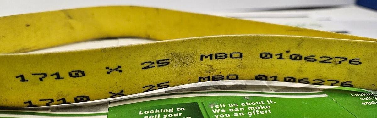 MBO Drive Belt B21, Part #0106276