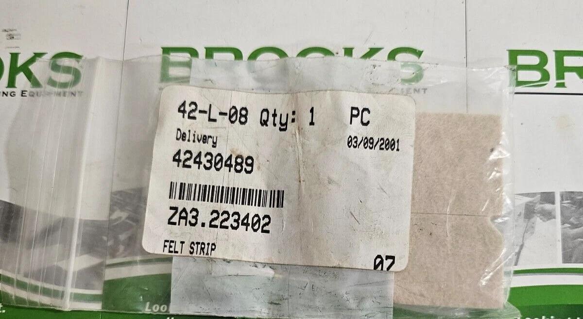 Used Heidelberg Felt Strip for Delivery, Part #ZA3.223402