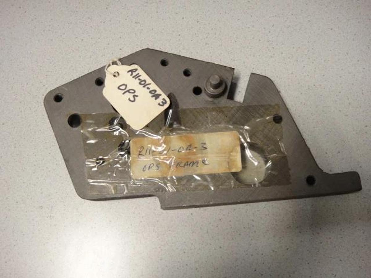 Hamada Dampening Side Frame, OPS, Part #R11-01-0A-3