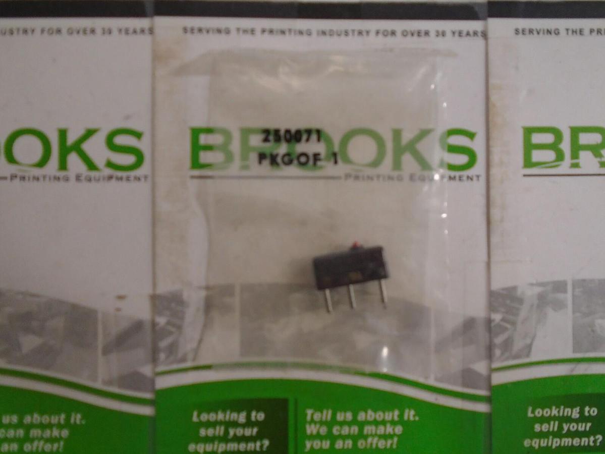 Used AB Dick Snap Switch, Part #250071