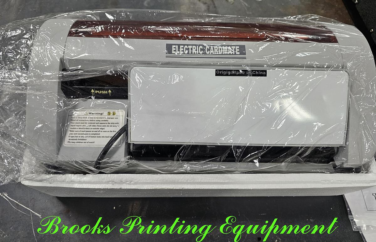 OML Plus Electric Cardmate Business Slitter