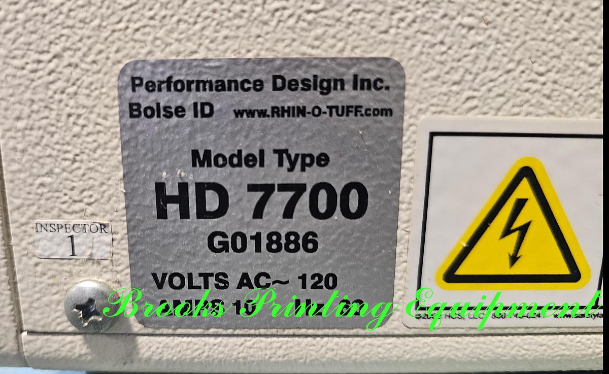 Used Rhin-O-Tuff HD 7700