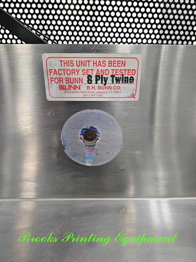 Used Bunn Tying Machine