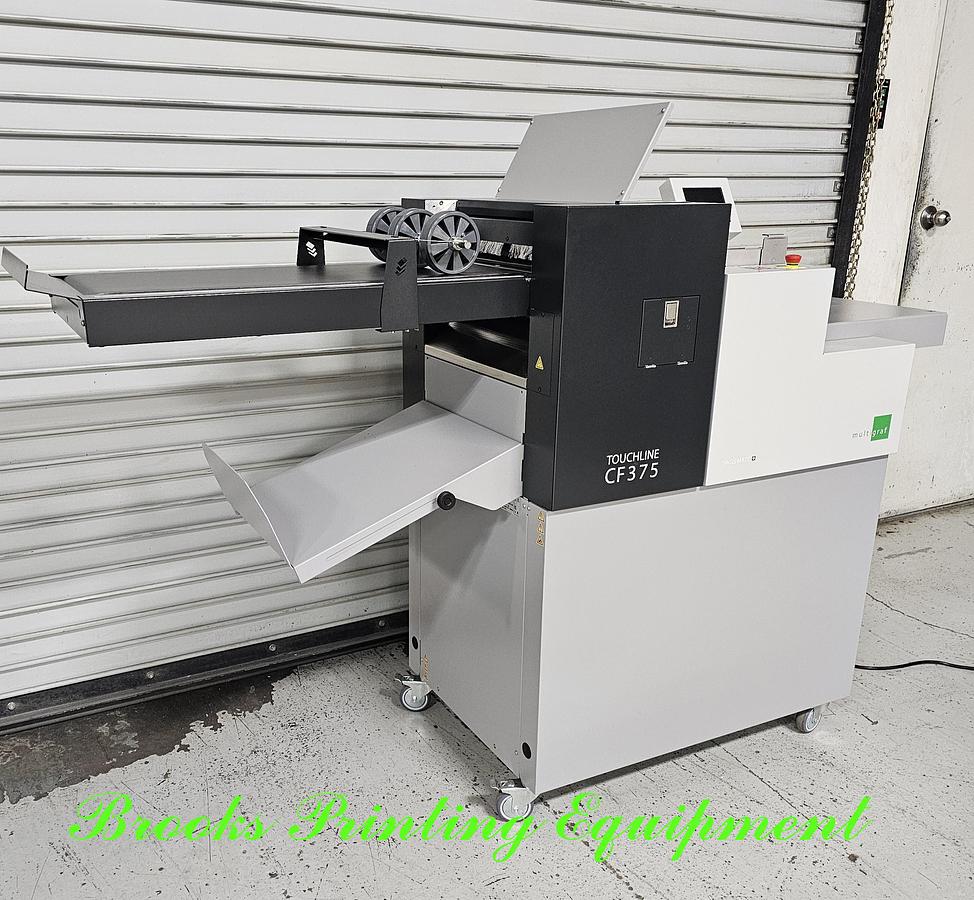 Used Multigraf Touchline CF375, 2025