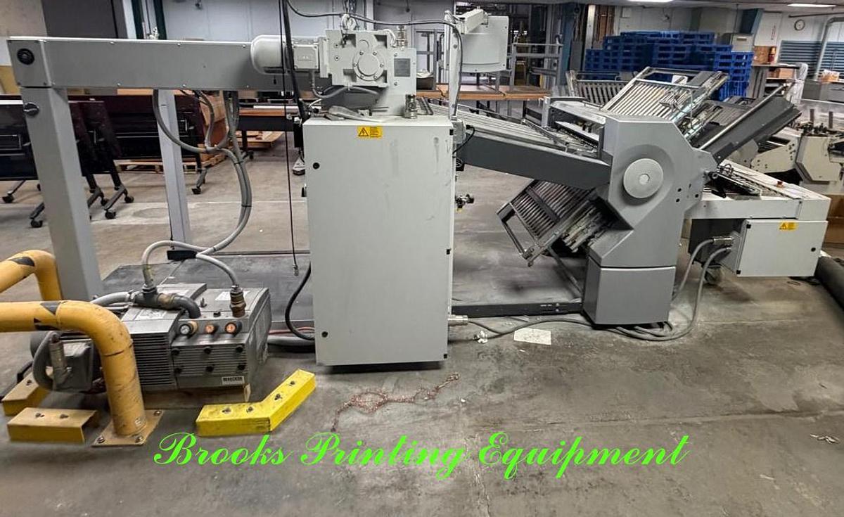 Used Heidelberg Stahl TH-82 Pallet Fed Folder, 2016