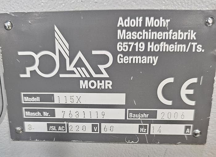 Used Polar 115X, 2006 Video