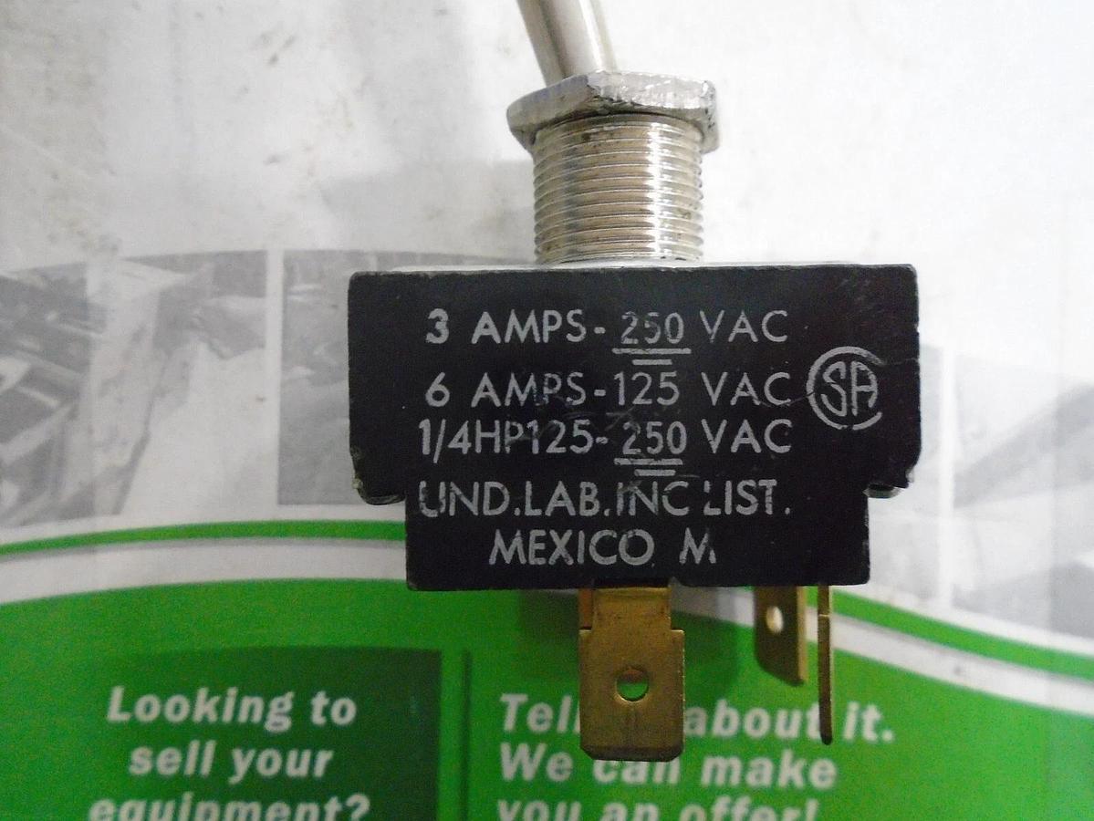 AB Dick Toggle Switch (New Style) F Pump, Part #250103