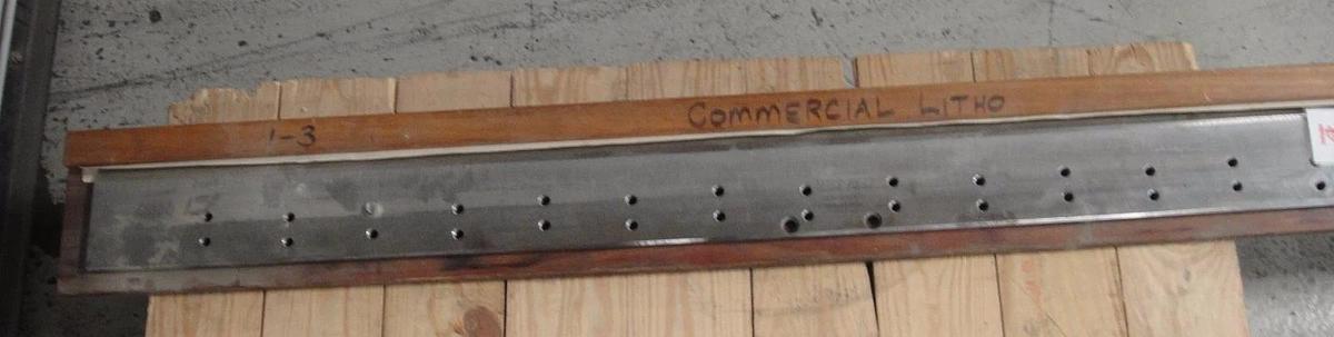 Used Polar 70 1/4" (16 Straight Holes) Cutting Blade