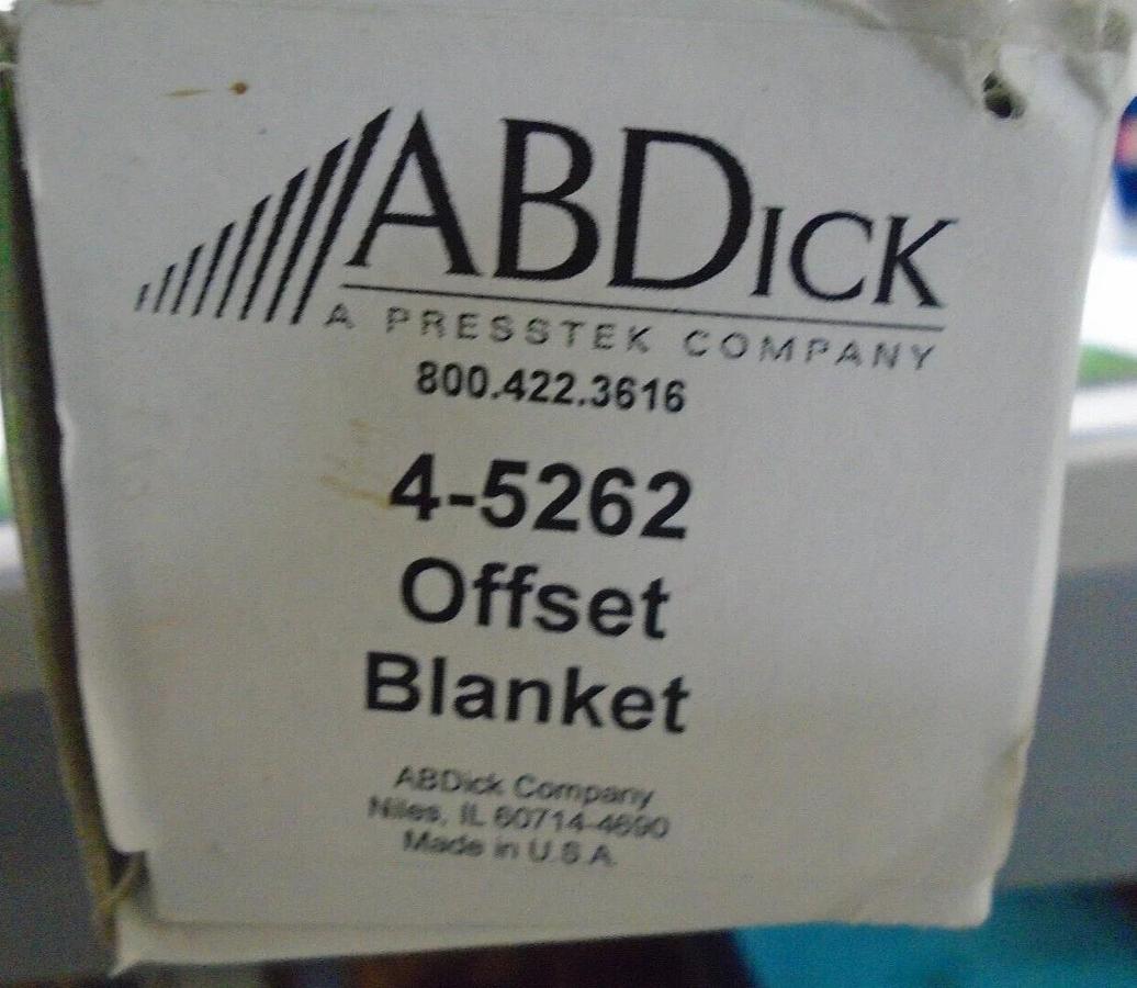 AB Dick Blanket, Part #4-5262
