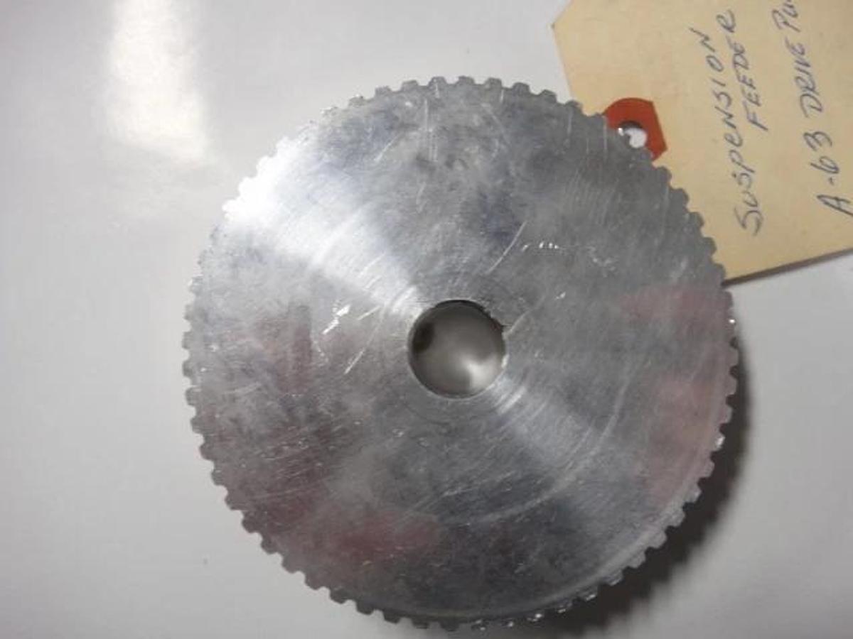 Suspension Feeder Drive Pulley, Part #A-63