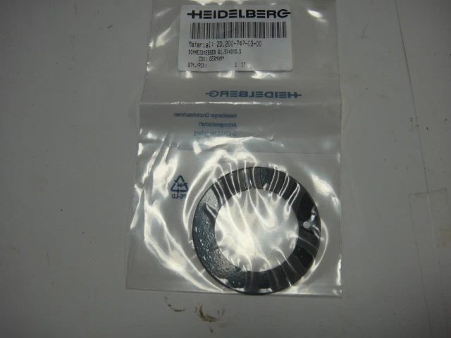 Used Heidelberg Scoring Blade, Part #HDM315547