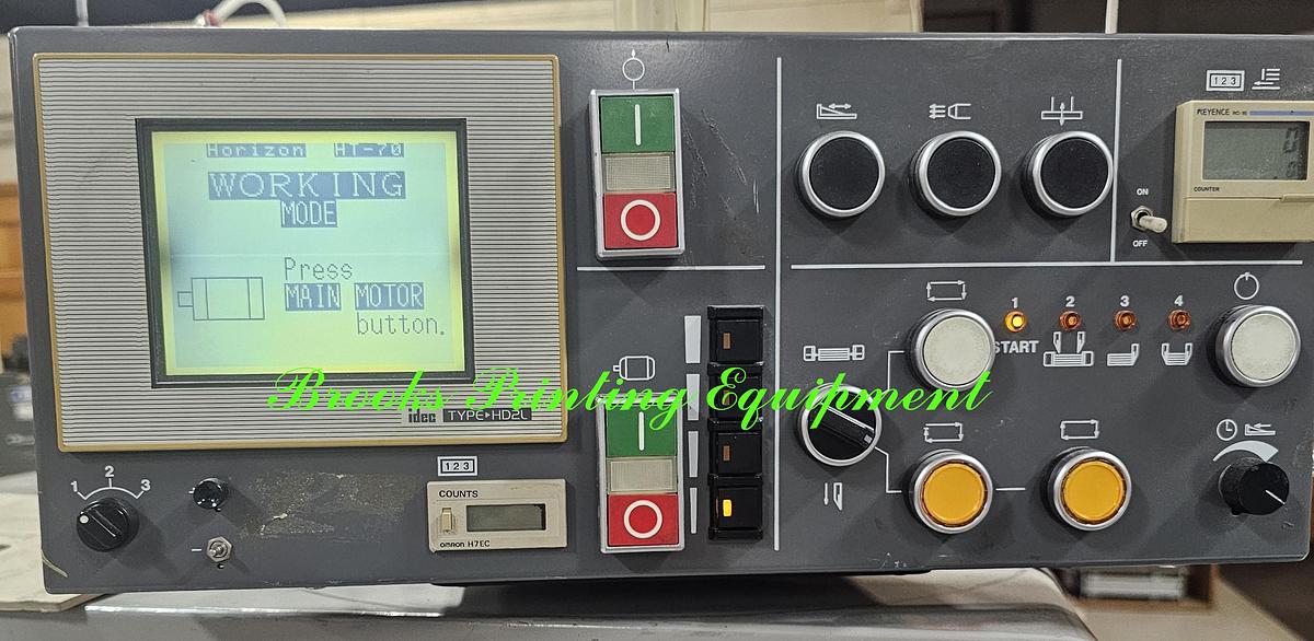 Used Horizon HT-70 Three Knife Trimmer, Video