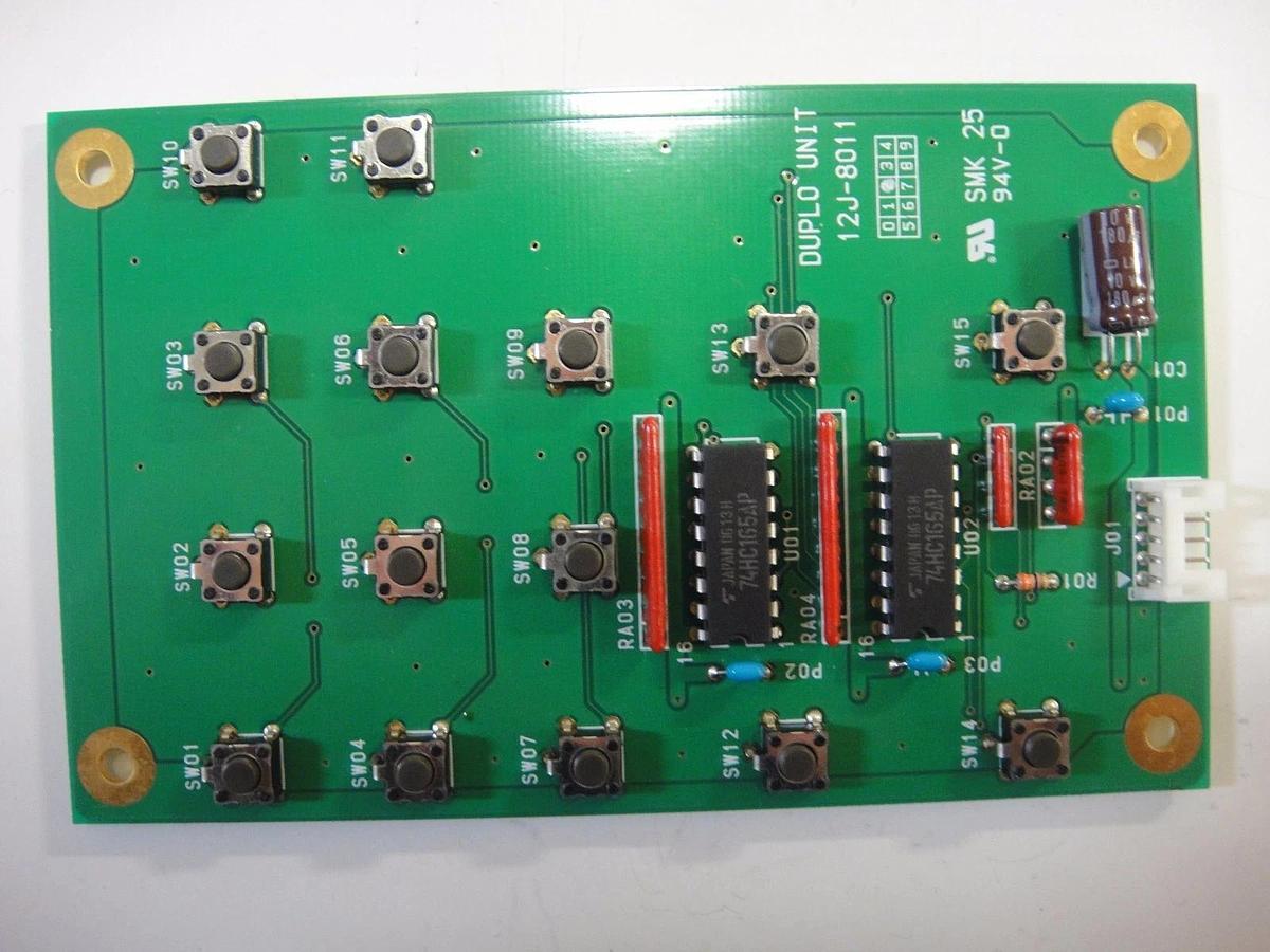 Duplo Key P. W. B. Unit (1/2, 2/2) Part #12J-8011