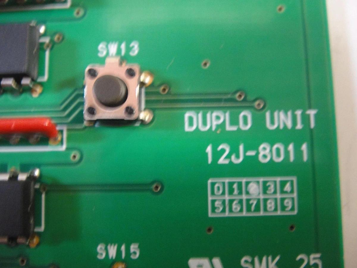 Duplo Key P. W. B. Unit (1/2, 2/2) Part #12J-8011