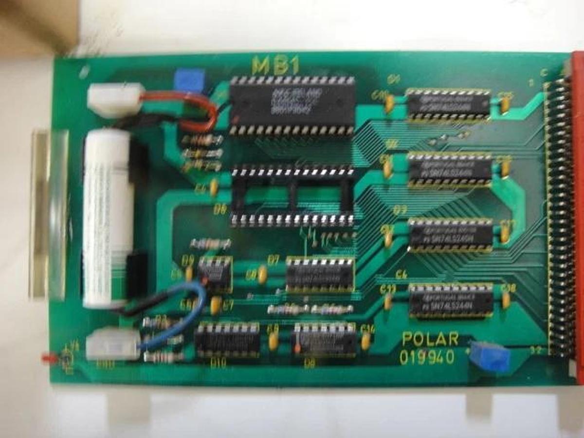 Used Polar 76EM MB1 Card, Part #019940