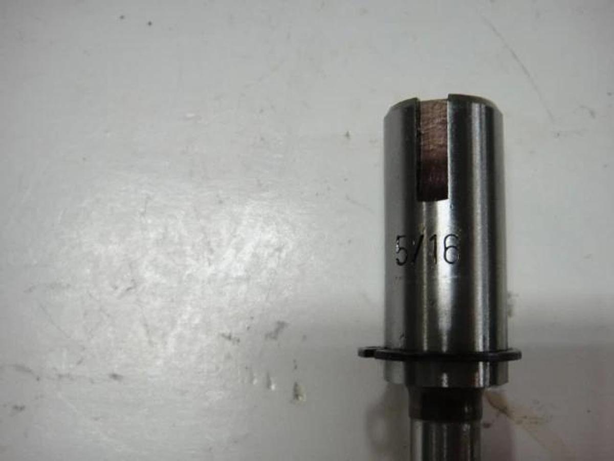 Used Iram or Baum/Naugendaly  5/16 x 13 Hollow Drill Bit (Coating Teflon)
