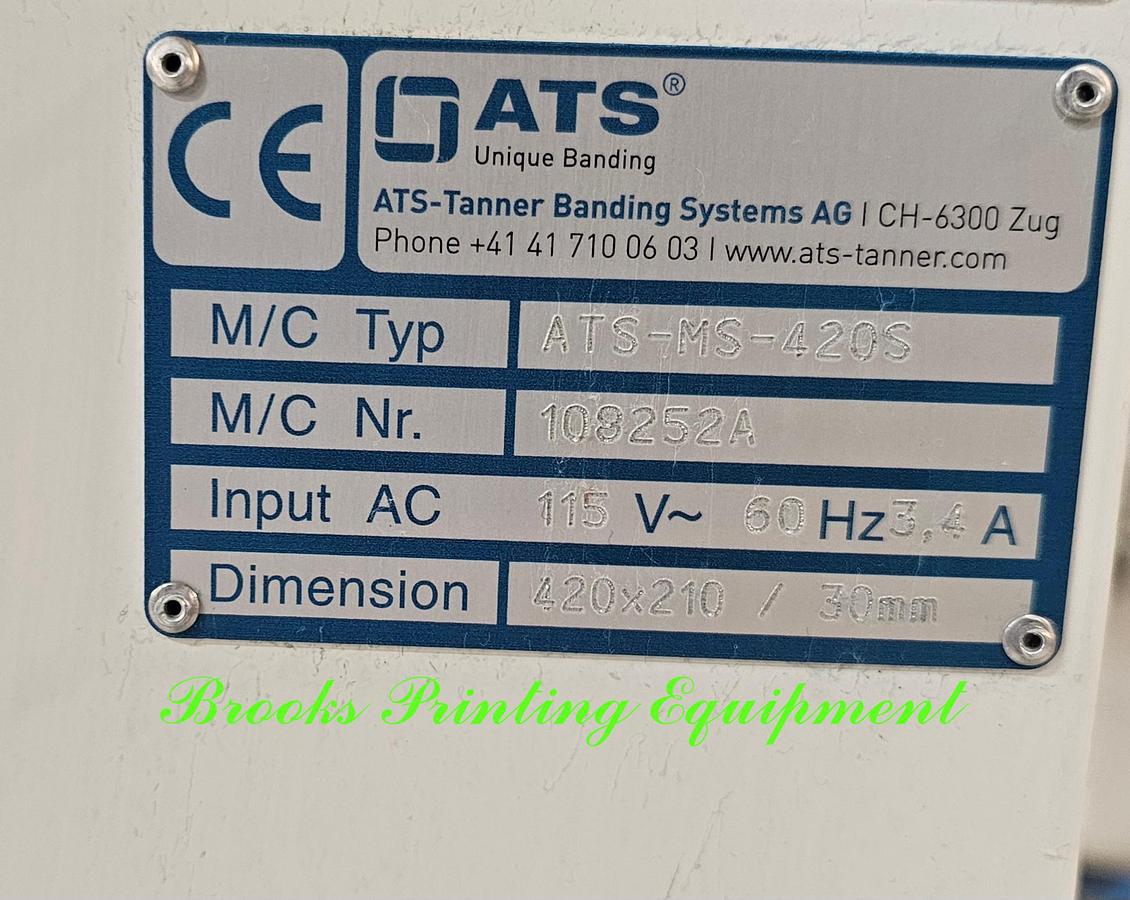 Used Wexler ATS-MS-420S Bander