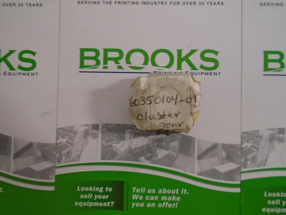 Hamada Cluster Gear, Part #60350104-01