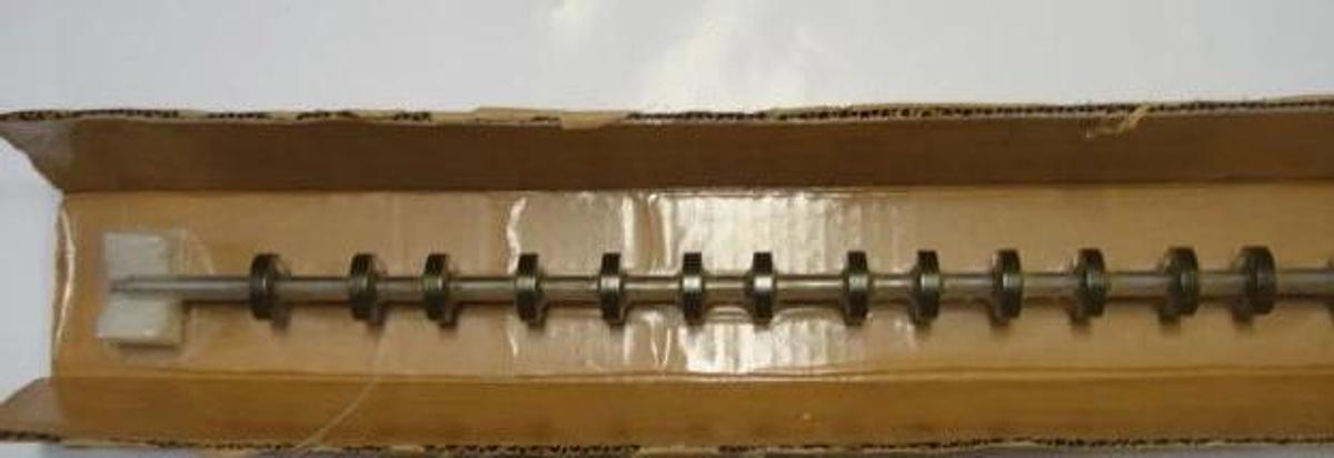 Used AB Dick Forwarding Roller Assembly, 23 1/4" L, Part #80053