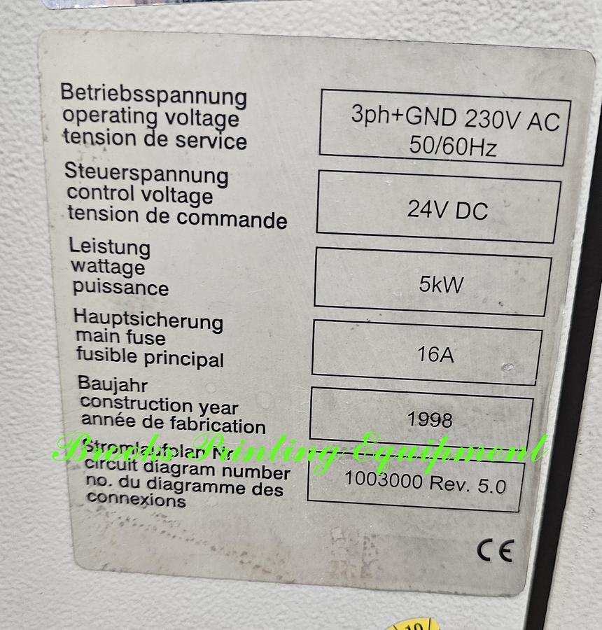 Used Palamides BA 700, 1998