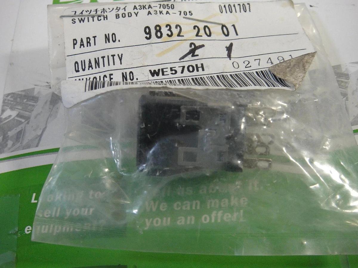 Used Ryobi Switch Body, Part #9832 20 01