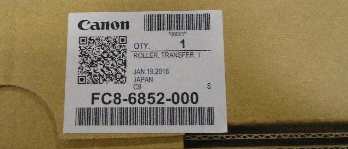 Canon Roller, Transfer, 1, Part #FC8-6852-000