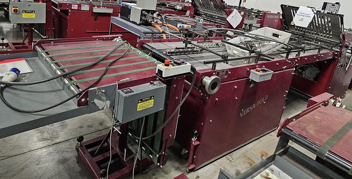 Used Dick Moll Marathon with Versa Fold & Stacker, 2016, Video