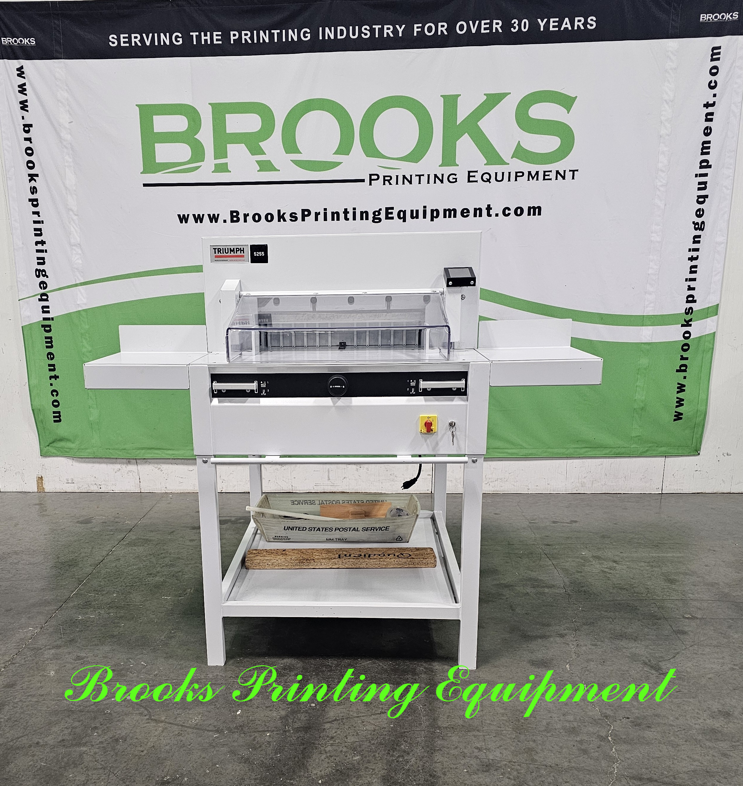 Used MBM Triumph 5255 Paper Cutter, 2018