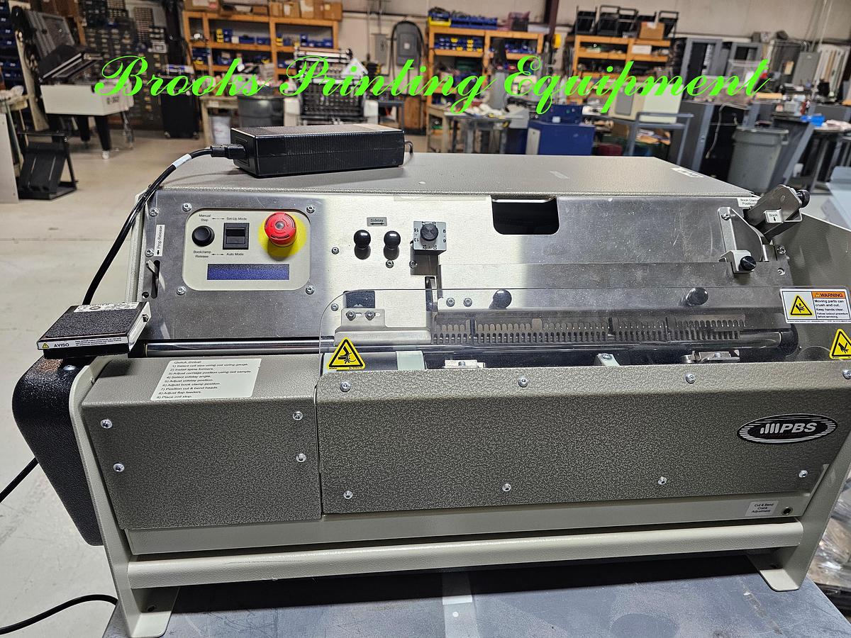 Used Gateway/PLASTIKOIL PBS 2800 Koilmatic Table-top Electric Automatic Coil Inserter / Crimper, 2017