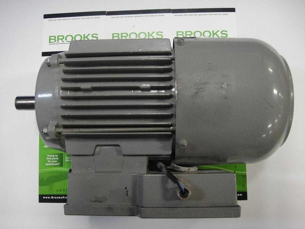 Used Lenze Motor, Type:DERABRO80-12