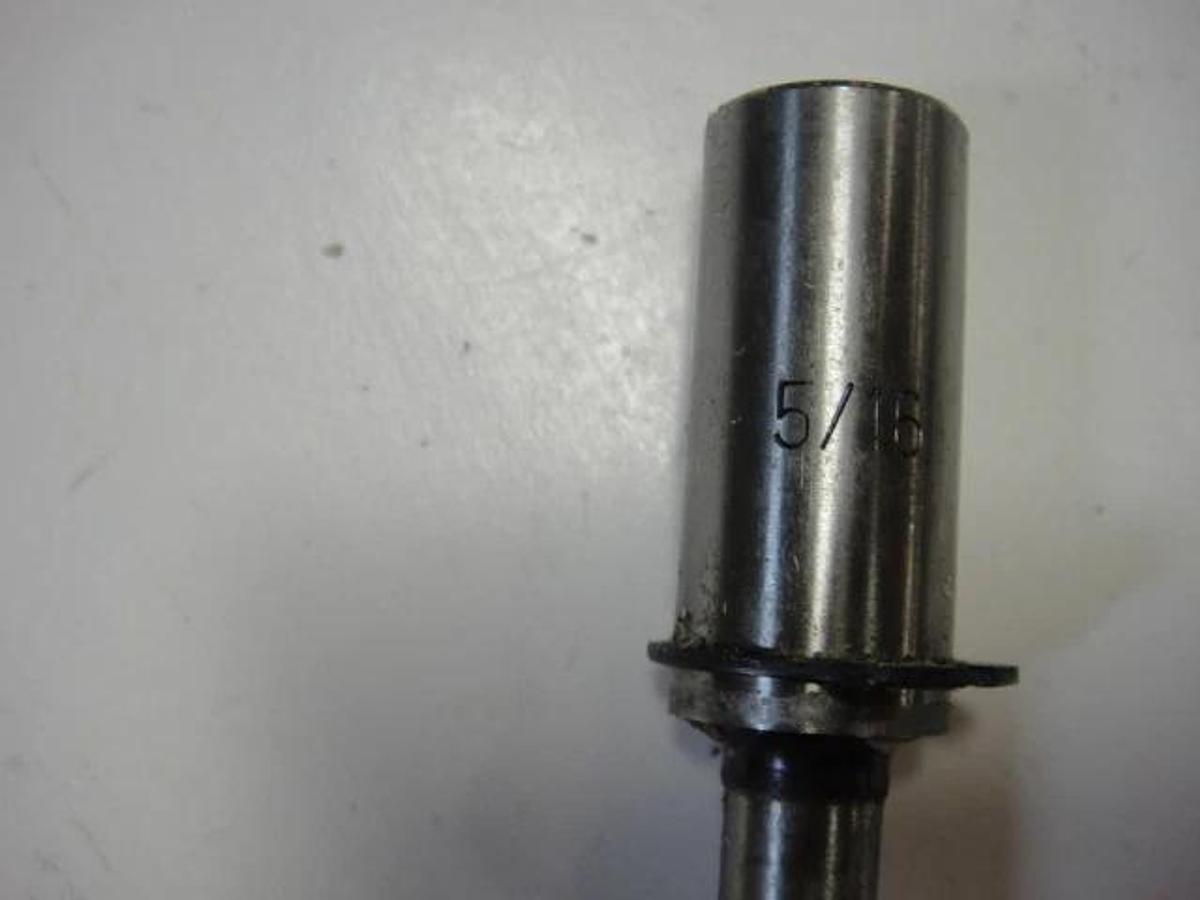 Used Iram or Baum/Naugendaly  5/16 x 13 Hollow Drill Bit (Coating Teflon)