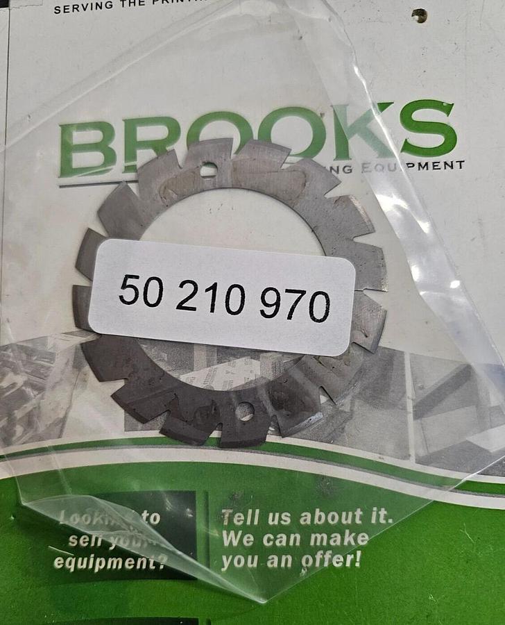 Used MBO/Stahl Split Perf 16 Teeth, Part #50210970