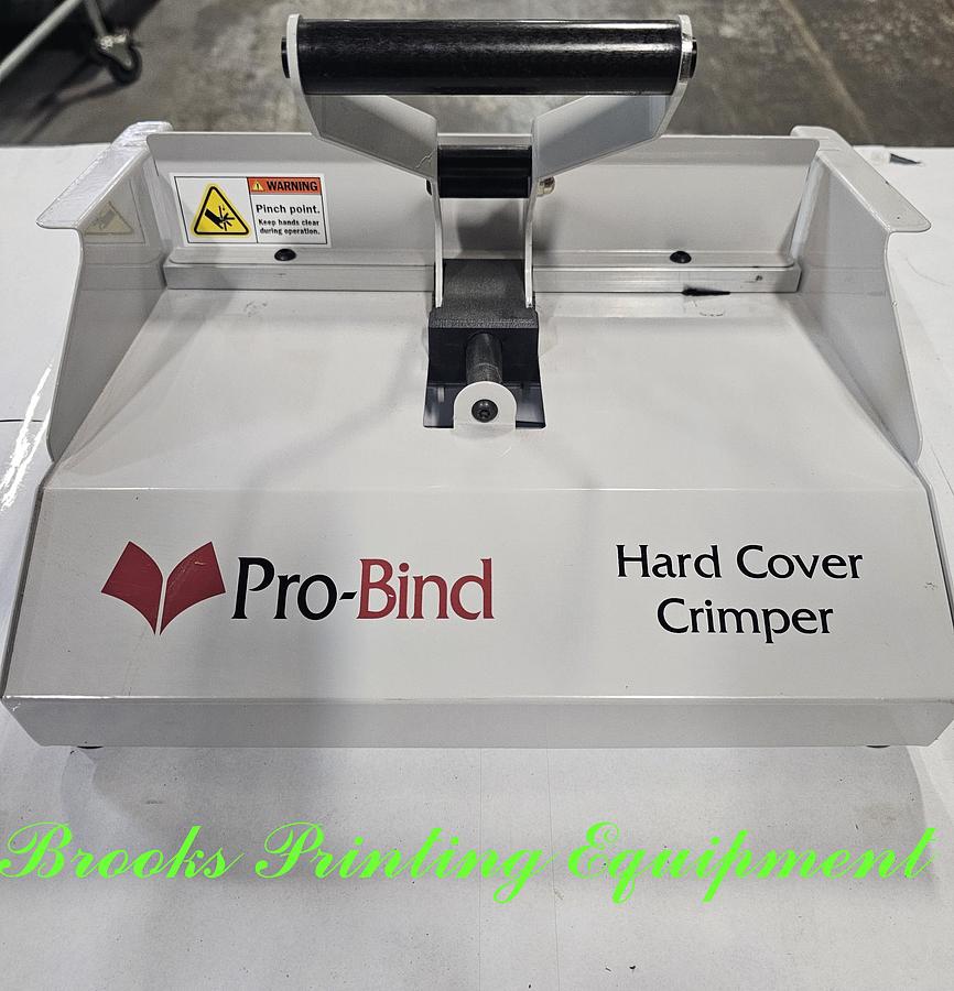 Used Pro-Bind Hard Cover Book Crimper