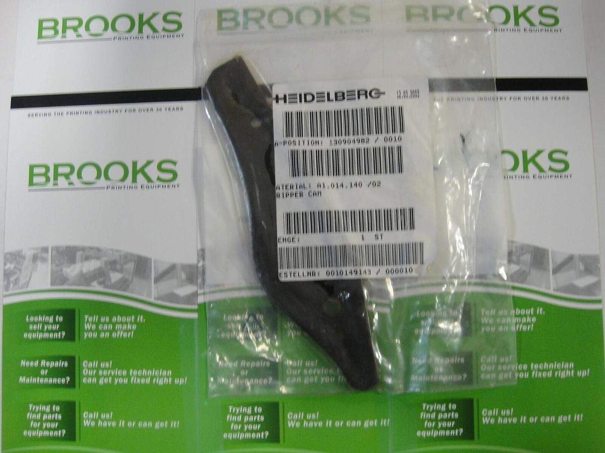 Used Heidelberg Ripper Cam (Chain Delivery), Part #A1.014.140/02