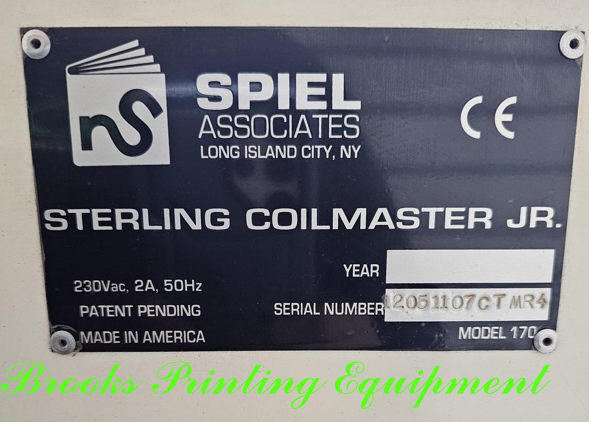 Used Spiel Sterling Coilmaster Jr.