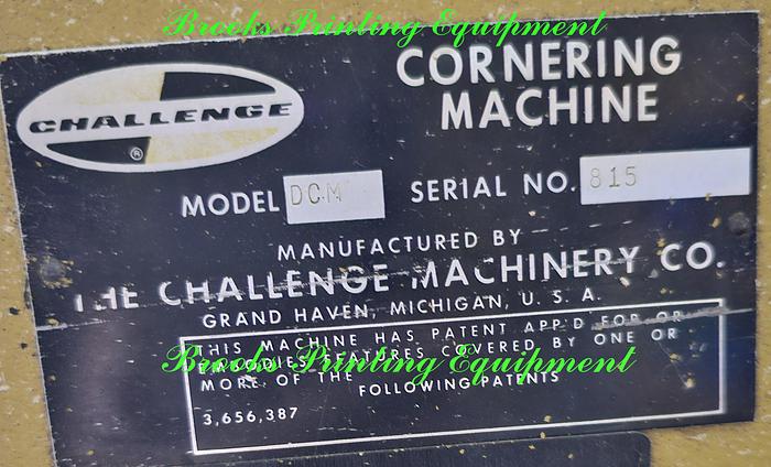 Used Challenge DCM, 1979