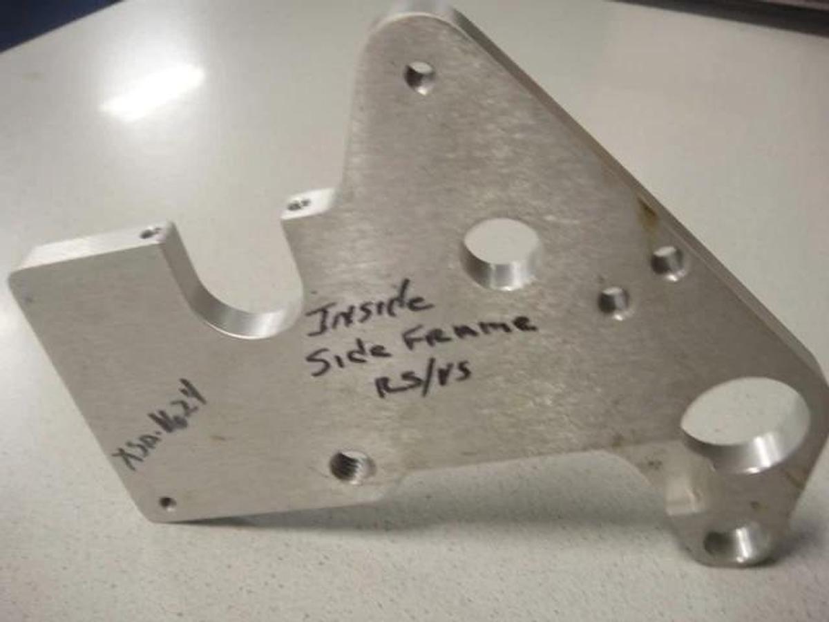 Hamada RS/VS 34 Inside, Side Frame, Part #XSA-1624