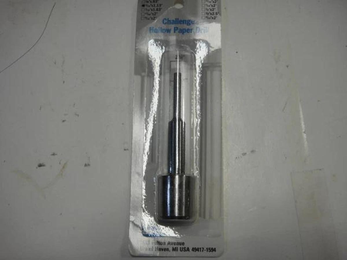 Used Challenge 5/32" x 1.13" Hollow Drill Bit