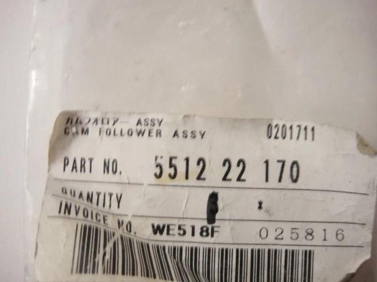 Used Ryobi Cam Follower Assembly, Part #5512 22 170