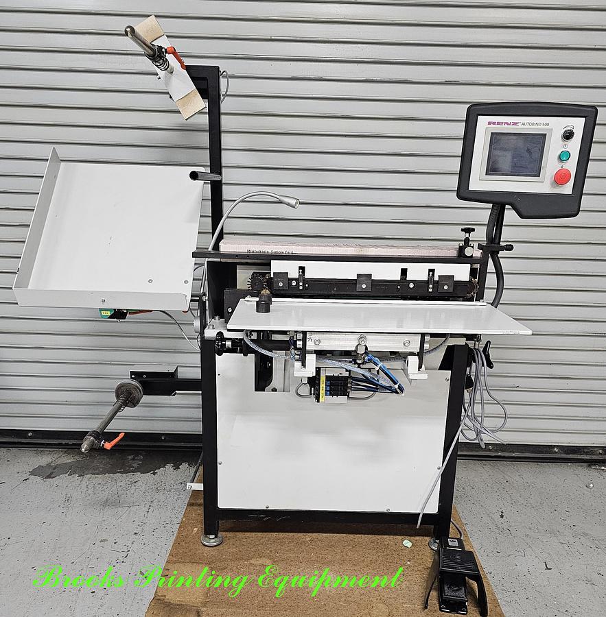 Used Renz AB500 Wire Binding Machine, 2010