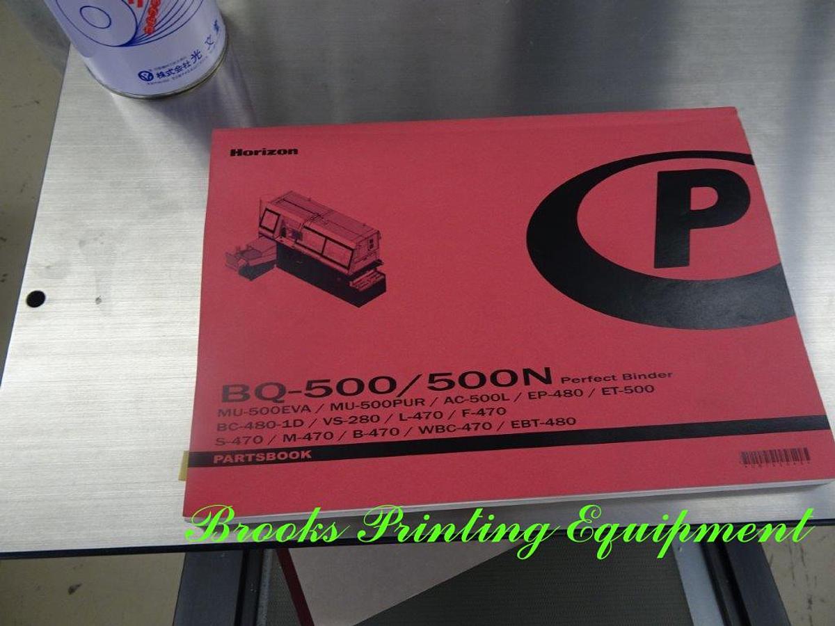 Used Horizon BQ500 Perfect Binder, 2021