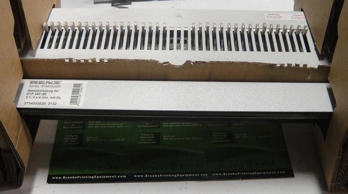 Renz DTP 340 M Punching Tool 3:1 Die