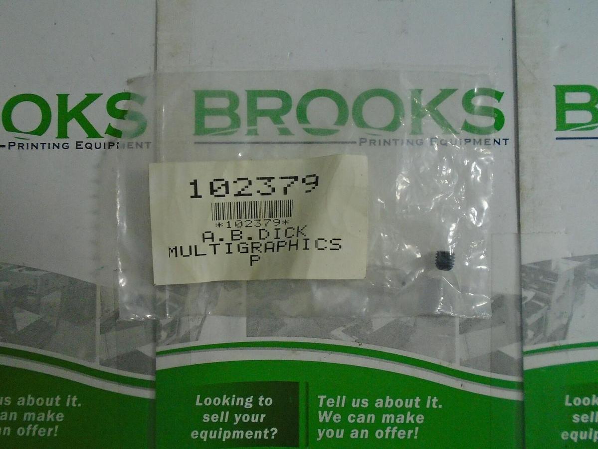 Used AB Dick Set Screw, Part #102379