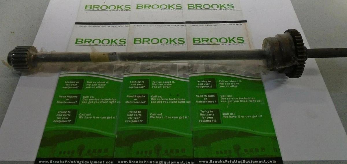 AB Dick Main Oscillating Shaft Assembly, Part #71513