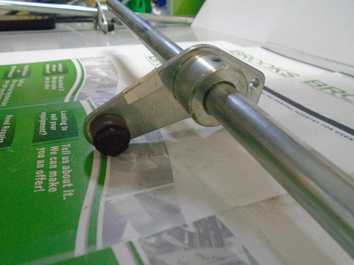 AB Dick OEM Ink Ductor Roller Shaft & Lever, Part #76670