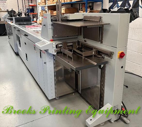 Used Horizon SPF 200L with HOF 400 Digital Sheet Feeder, 2014