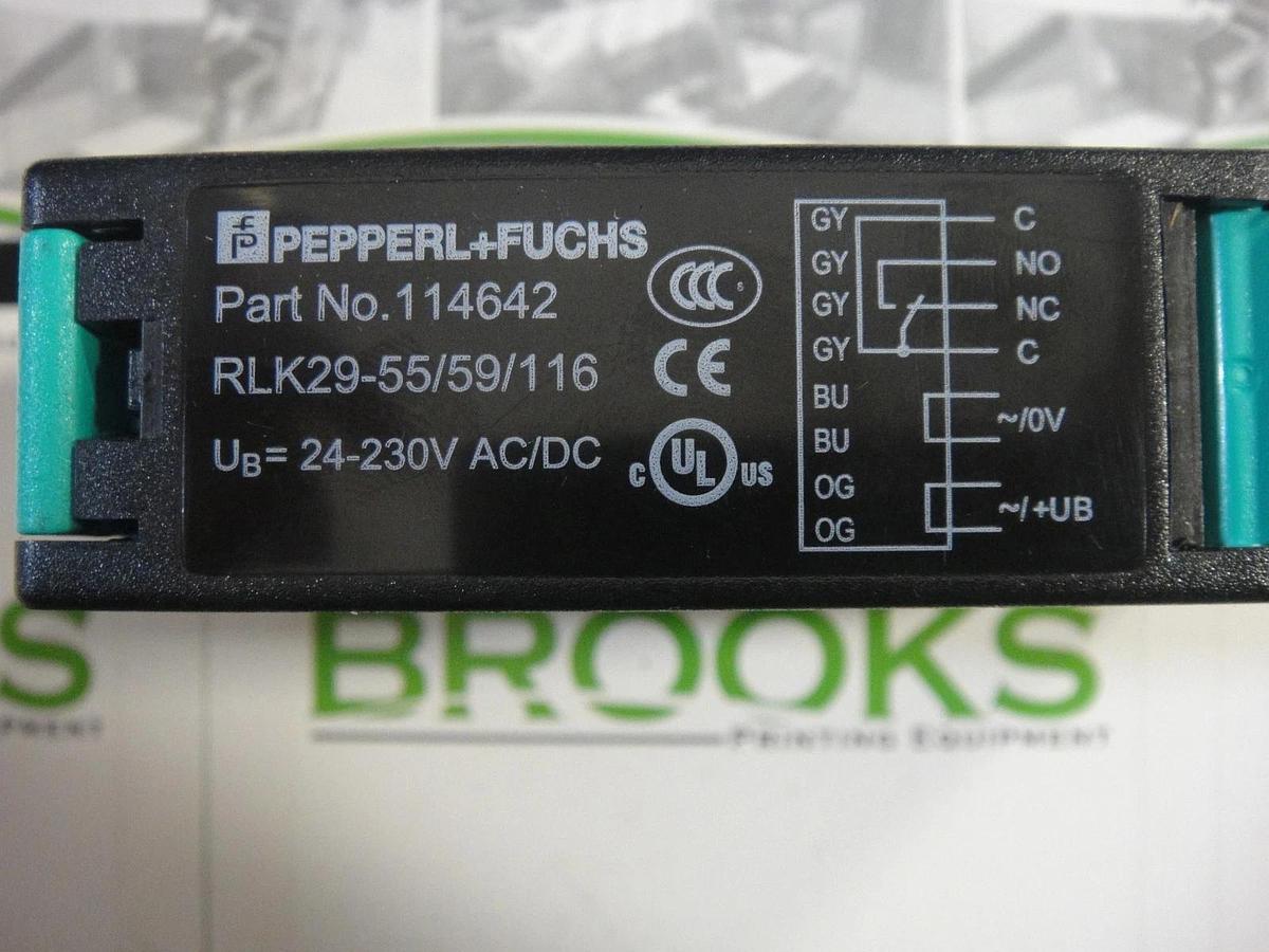 Pepperl + Fuchs Retroreflective Sensor, Part #1146-42