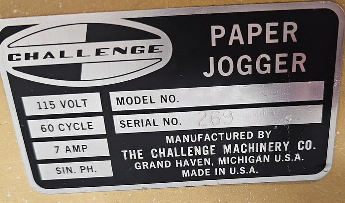 Used Challenge Model A Jogger 26 x 22, Video