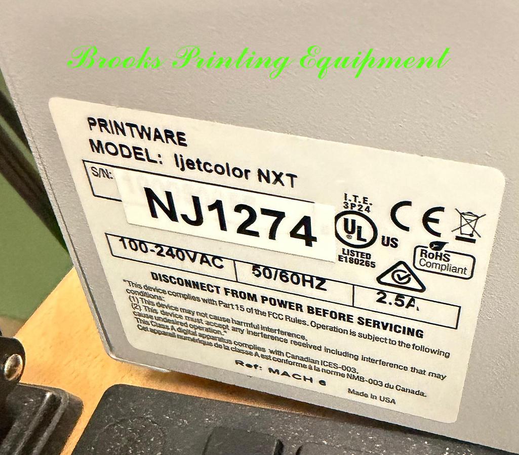 Used Printware iJetColor NXT, Video 