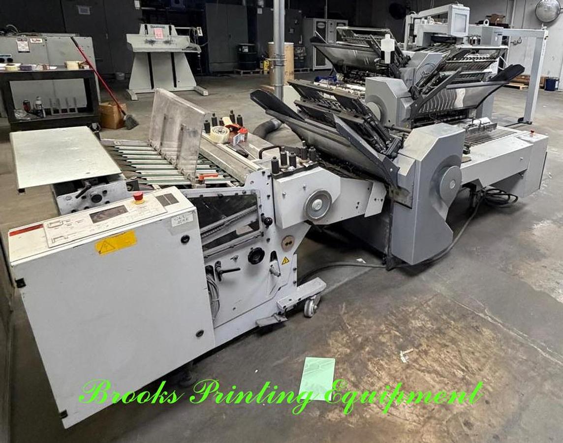 Used Heidelberg Stahl TH-82 Pallet Fed Folder, 2016